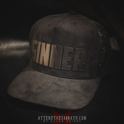 Sinner Suede Snapback Trucker Hat