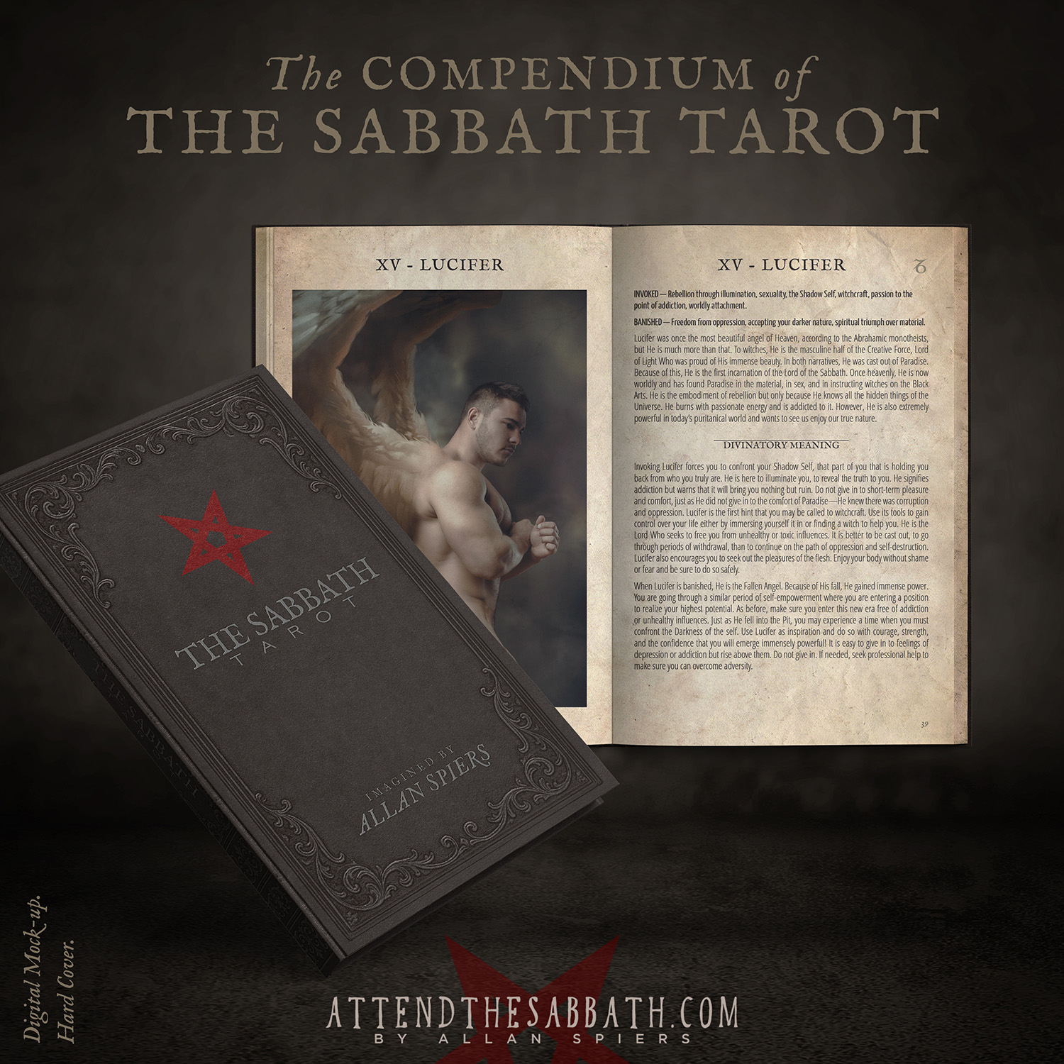 The Sabbath Tarot - Black Mass Edition (3rd Edition) (PRE-ORDER) - Image 2
