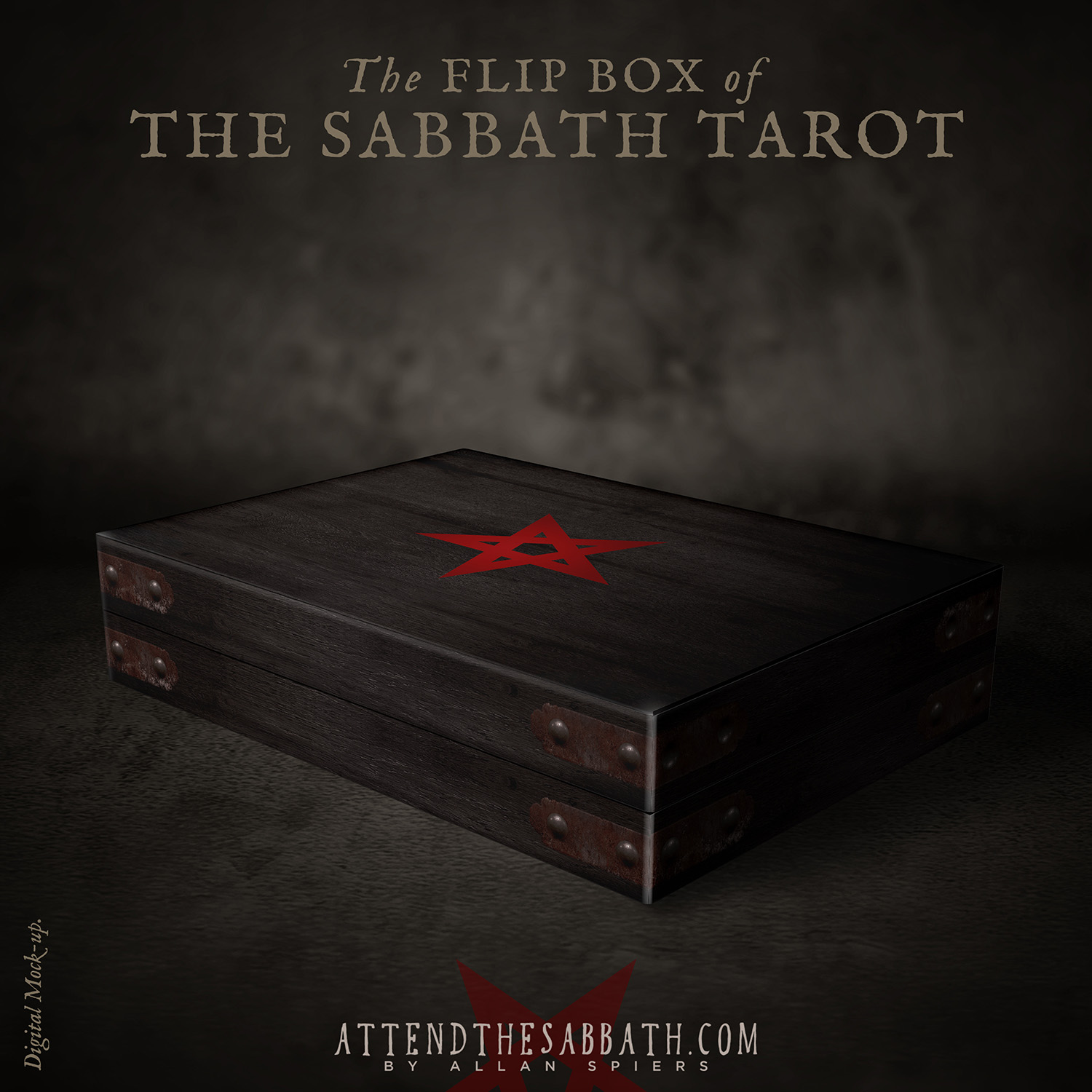 The Sabbath Tarot - Black Mass Edition (3rd Edition) (PRE-ORDER)