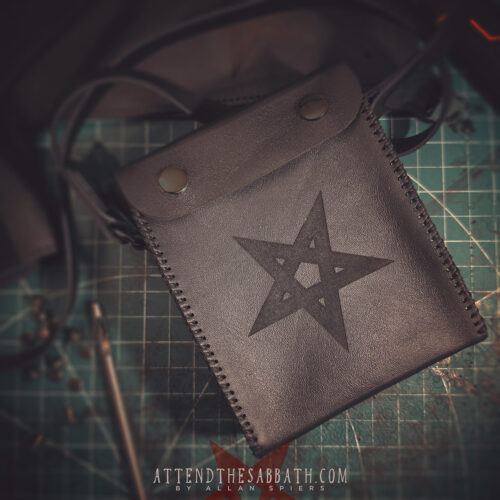 The Sabbath Tarot Handmade Leather Bag