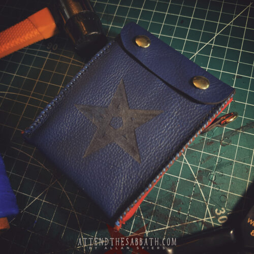 The Sabbath Lenormand Handmade Leather Bag